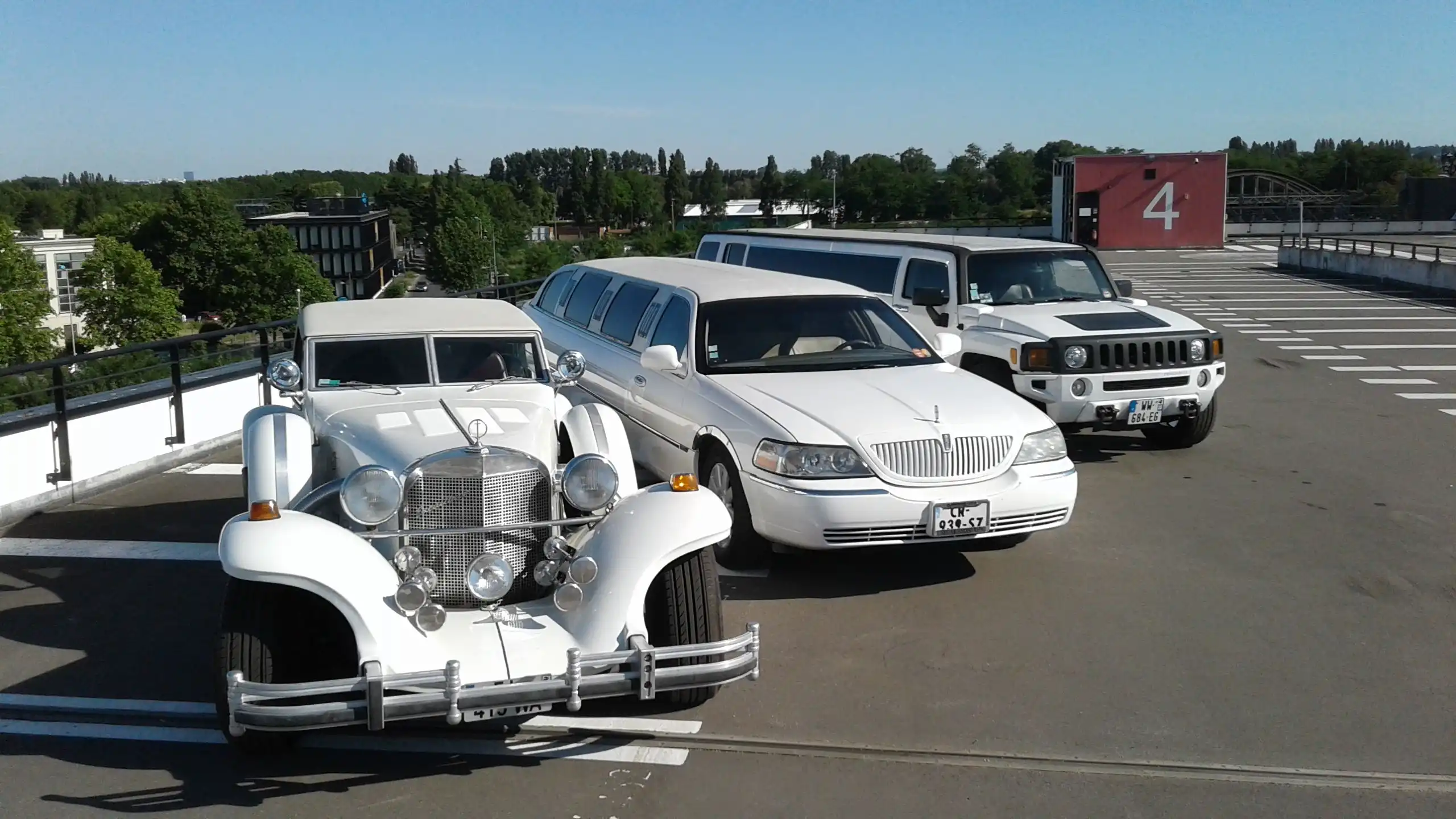 Limousine excalibur avec Lincoln